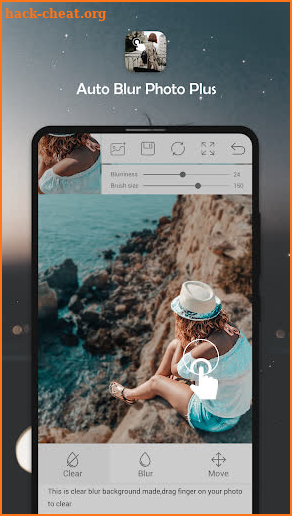 Auto Blur Photo Plus screenshot
