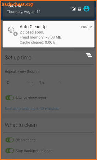 Auto Clean Up screenshot