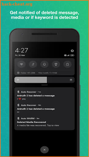 Auto Recover: Recover Deleted Messages screenshot