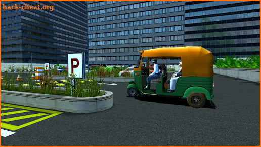 Auto Rickshaw Parking Simulator screenshot