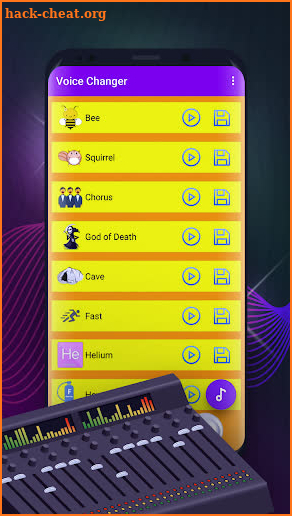 Auto-Tune Voice Changer App screenshot