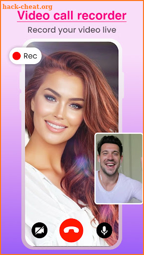 Auto video call recorder screenshot