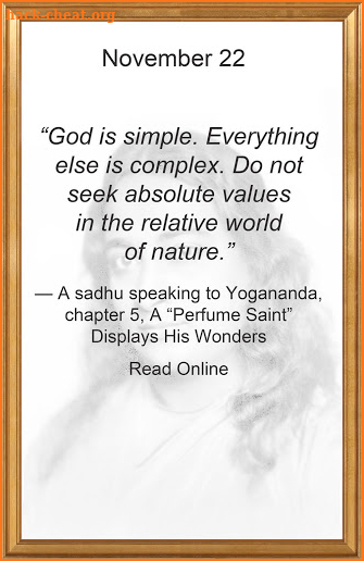 Autobiography of a Yogi Daily screenshot