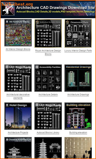 Autocad DWG Drawings Download screenshot