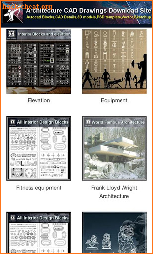 Autocad DWG Drawings Download screenshot