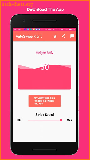 Autoliker Swipe for tinder screenshot
