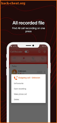 Automatic Call Recorder screenshot