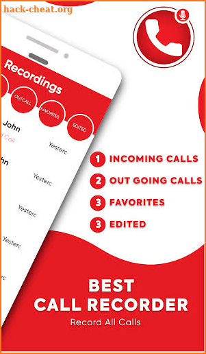 Automatic Call Recorder – Record Call Free ACR screenshot