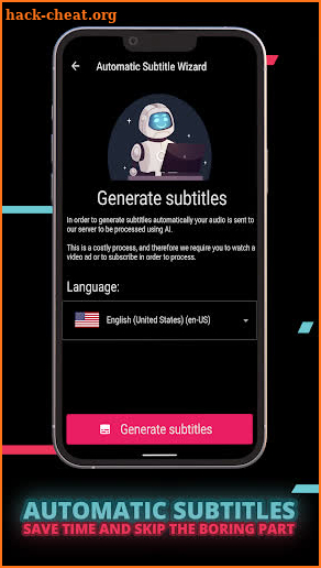 Automatic Subtitles & Captions screenshot