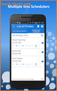 AutoResponder / SMS Scheduler screenshot