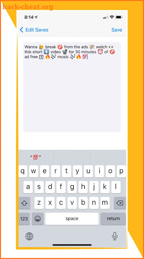 AutoSnap The Keyboard App Helper screenshot