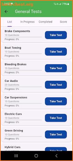 AutoTests screenshot