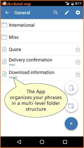 Autotext PhraseExpress screenshot