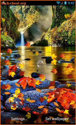 Autumn Live Wallpaper Free screenshot