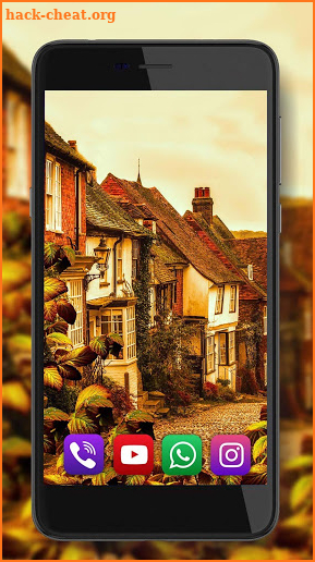 Autumn Streets Live Wallpaper screenshot