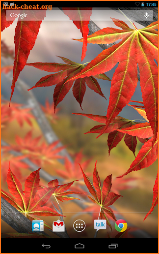 Autumn Tree Live Wallpaper screenshot