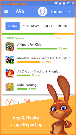 Ava - Kids Mode, Screen Time Parental Control screenshot