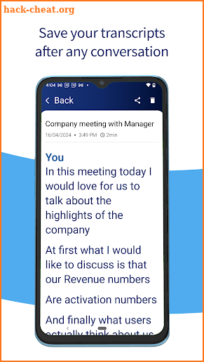 Ava: Transcribe Voice to Text screenshot