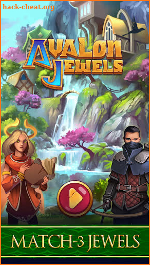 Avalon Jewels Match-3 screenshot