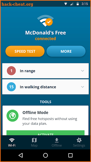 Avast Wi-Fi Finder screenshot