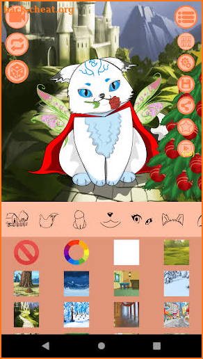 Avatar Creator: Lovely Foxes screenshot