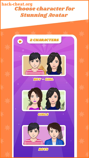 Avatar Maker Cartoon Character screenshot