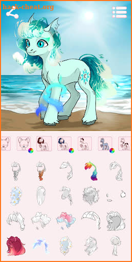 Avatar Maker: Fantasy Pony screenshot