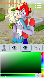 Avatar Maker: Kissing Couple screenshot