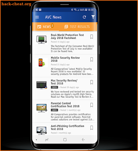 AVC-News screenshot