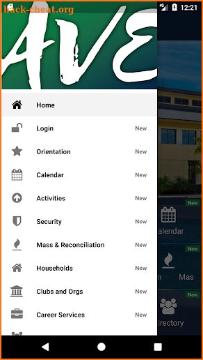 Ave Maria University screenshot