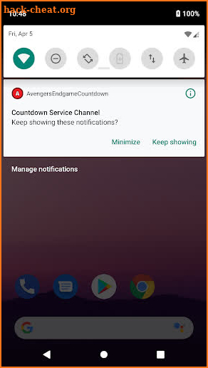 Avengers Endgame Countdown screenshot