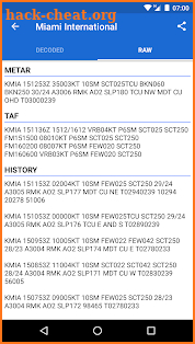 Avia Weather - METAR & TAF screenshot