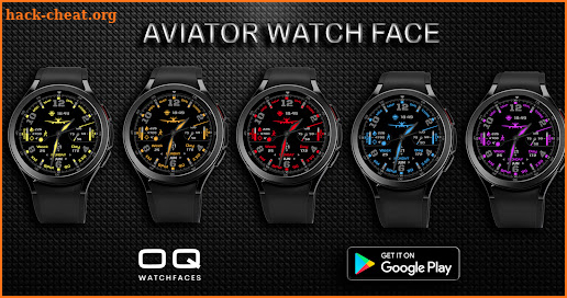 Aviator's Watchface Wear OS screenshot