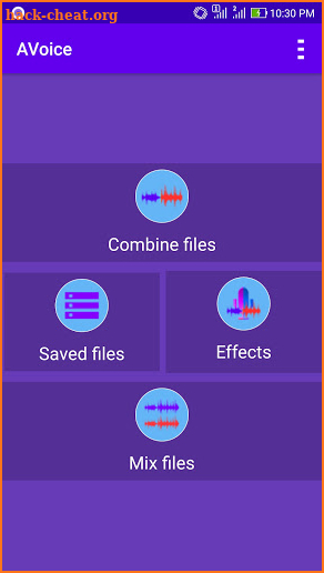 AVoice - voice change, audio effects, audio editor screenshot