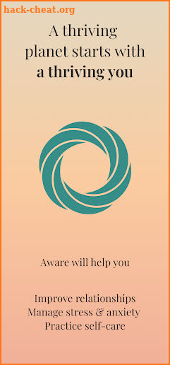 Aware: Mindfulness & Wellbeing screenshot