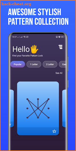 Awesome Stylish PatternLock screenshot