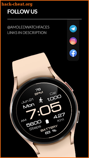 Awf Active [xV] - watch face screenshot