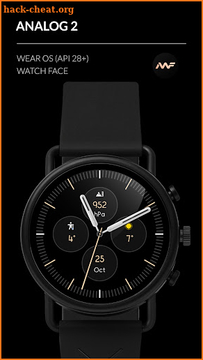 Awf Analog 2 - watch face screenshot