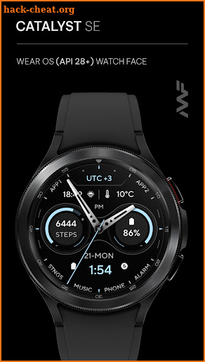 Awf Catalyst - watch face screenshot