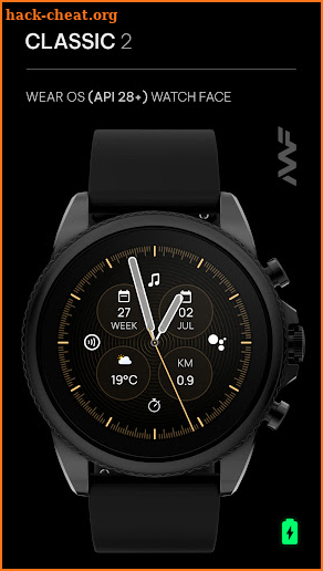 Awf Classic 2 - watch face screenshot