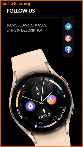 Awf Dash Analog - watch face screenshot