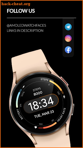 Awf Dash Digital - watch face screenshot