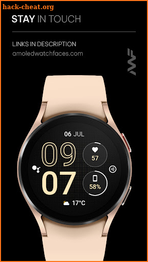 Awf Edge - watch face screenshot