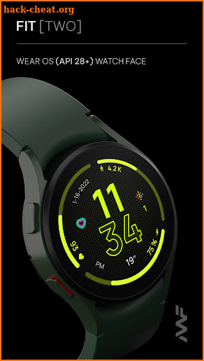 Awf Fit [TWO] - watch face screenshot