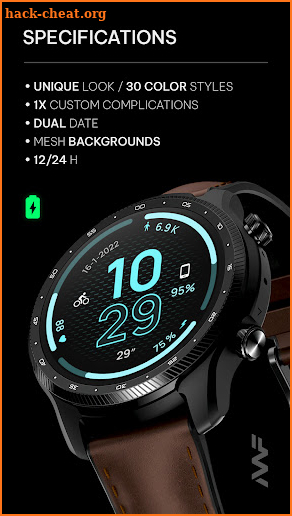 Awf Fit [TWO] - watch face screenshot