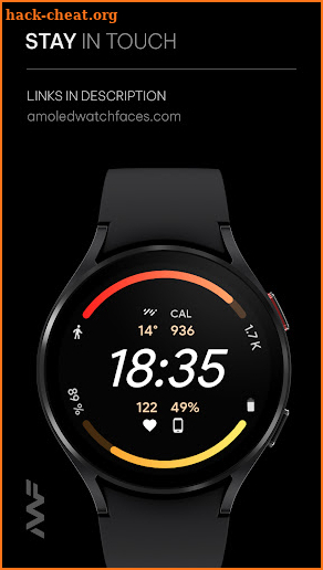 Awf Fusion - watch face screenshot