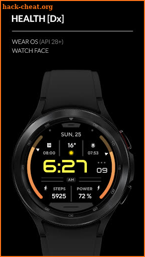 AWF Health [Dx] - watch face screenshot