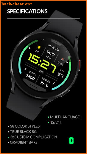 AWF Health [Dx] - watch face screenshot