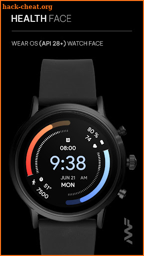 Awf Health - watch face screenshot