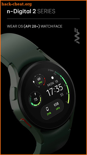 Awf n-Digital 2 - watch face screenshot